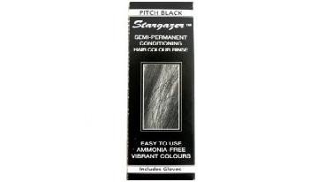 Stargazer Pitch Black Semi-Permanent Conditioning Hair Colour 70ml