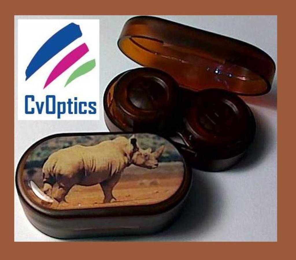 Rhino Endangered Species Contact Lens Soaking Case