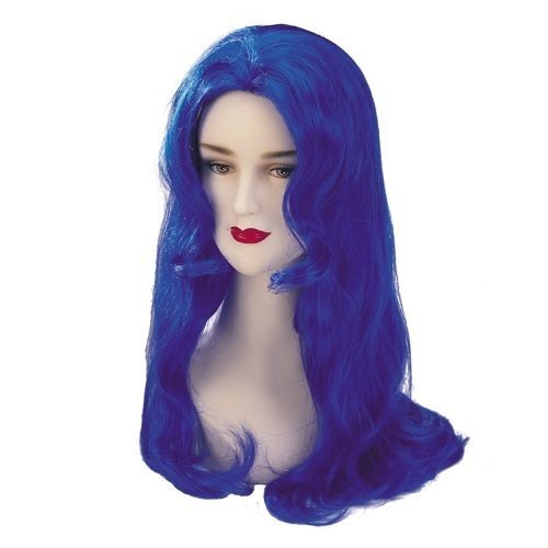 Blue Stargazer Adjustable Mermaid Style Fashion Wig