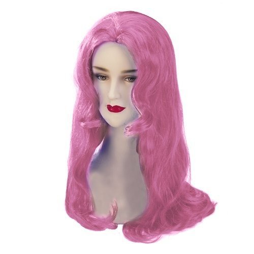 Hot Pink Stargazer Adjustable Mermaid Style Fashion Wig