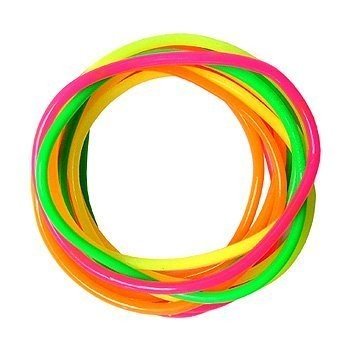 Gummy Bangles - Neon Assortment (12 Packs of 12)