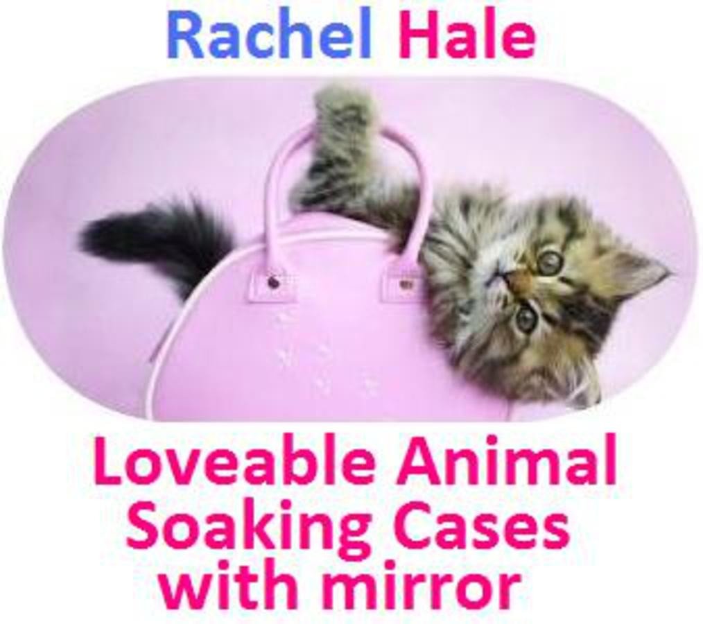 Kitten In a Bag Rachel Hale Contact Lens Soaking Case