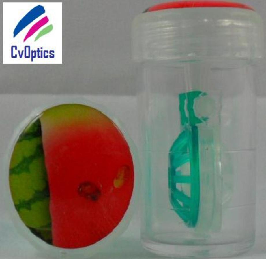 Water Melon Fruit Contact Lens Storage Soaking Barrel Case