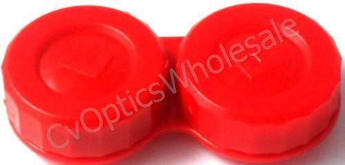 Standard Red Contact Lens Storage Case