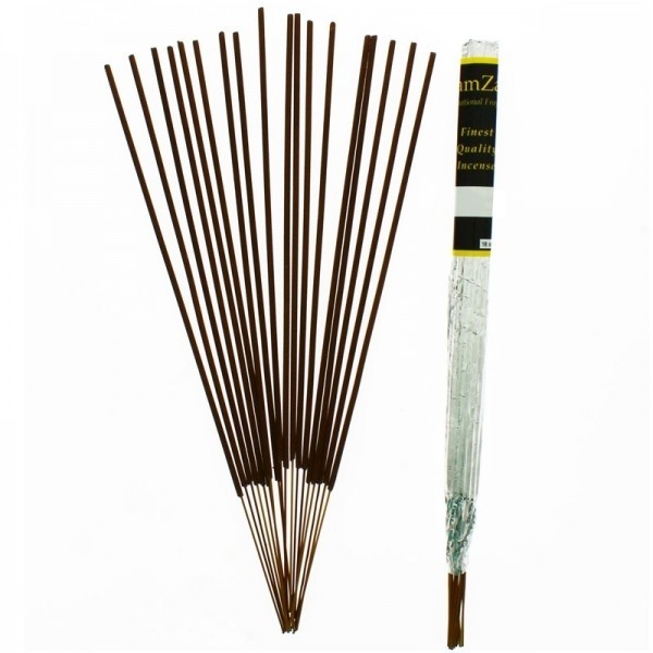 (White Linen) 12 Packs Of Zam Zam Long burning Fragranced Incense Sticks
