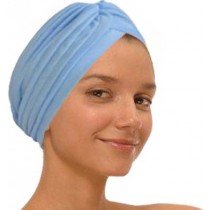 Light Blue Fashion Turban Funky Headwrap