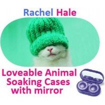 Kitten In a Hat Rachel Hale Contact Lens Soaking Case