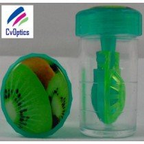 Kiwi Fruit Contact Lens Storage Soaking Barrel Case