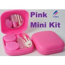 Pink Mini Contact Lenses Storage Lens Travel Kit 