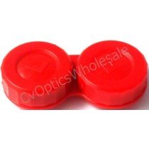Standard Red Contact Lens Storage Case