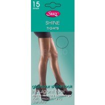 (6 Packs) Silky's Super Shine Tights 15 Denier (Extra Large Nude)