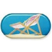 Summer Chair Summer Vibes Contact Lens Soaking Case