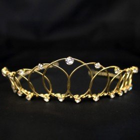 Bridal Tiara - Gold (6477)