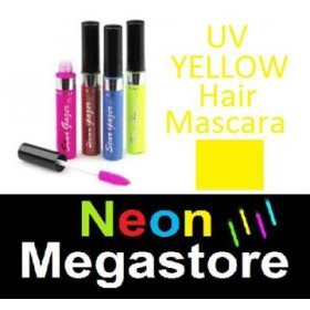 New Stargazer Colour Streak Hair Mascara - UV Neon Yellow