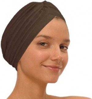 Brown Fashion Turban Funky Headwrap