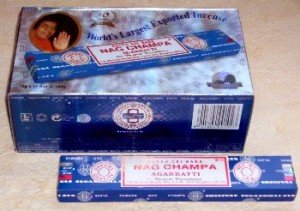 6 x Boxes Sai Baba Satya Nag Champa Incense Sticks (15g)